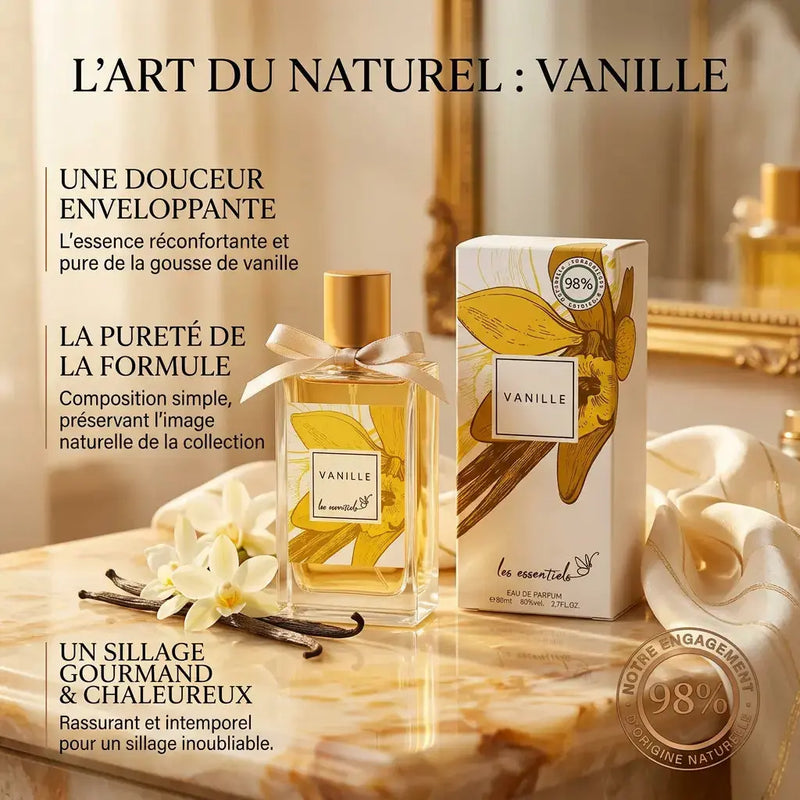 Vanille – Eau de Parfum 80 ml - Parfum Mixte - Longue Tenue L'Office des Parfums