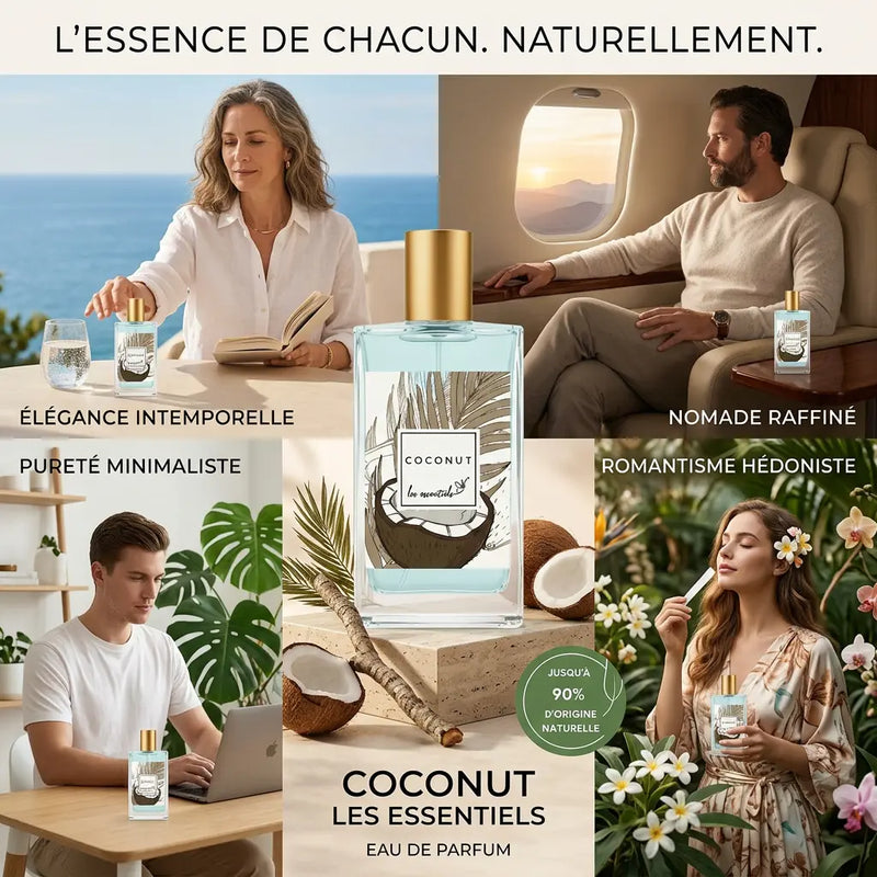 Coconut – Eau de Parfum 80 ml - Parfum Mixte - Longue tenue L'Office des Parfums