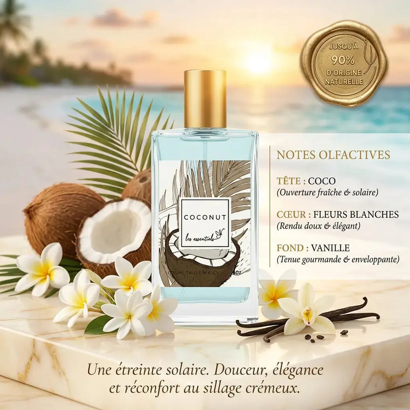 Coconut – Eau de Parfum 80 ml - Parfum Mixte - Longue tenue L'Office des Parfums