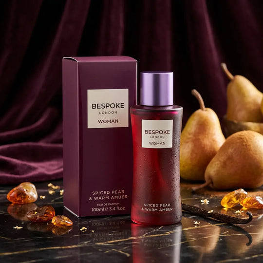 Spiced Pear & Warm Amber - Eau de Parfum 100ml – Femme Bespoke