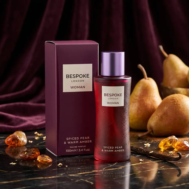 Pera Especiada y Ámbar Cálido - Eau de Parfum 100ml – Mujer Bespoke